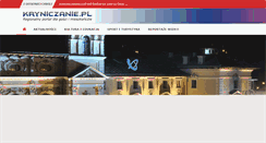 Desktop Screenshot of kryniczanie.pl